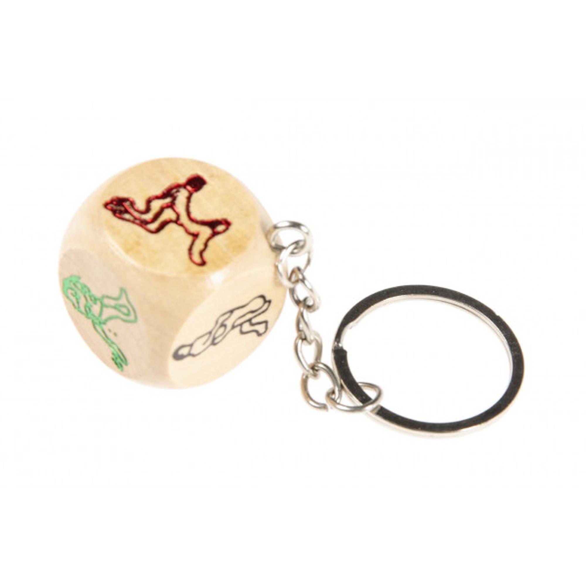 Zabawka-key chain sex dice display 1pc
